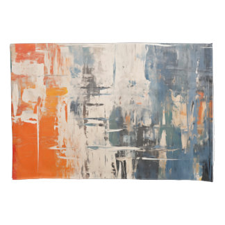 Abstracte Digitale Schildering Chromatische Kruisp Kussensloop