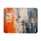 Abstracte Digitale Schildering Chromatische Kruisp Magneet (Horizontaal)