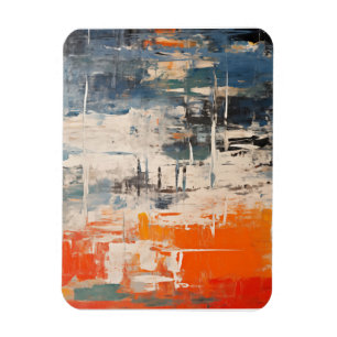 Abstracte Digitale Schildering Chromatische Kruisp Magneet