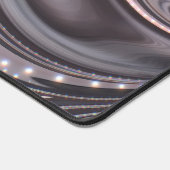 Abstracte Dimensie Roze Pastel Glow Bureaumat (Hoek)