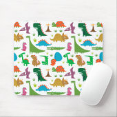 Abstracte dinosaurussen muismat (Met muis)