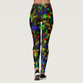 Abstracte Disco Folie Leggings (Achterkant)
