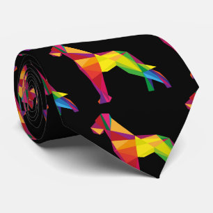 Abstracte Dog Argenta Stropdas