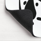 Abstracte Dog Mousepad Muismat (Hoek)