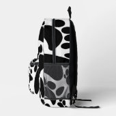 Abstracte Dog Pawprint Bedrukte Rugzak (Rechts)