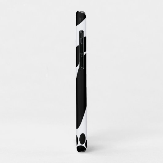 Abstracte Dog Pawprint Case-Mate iPhone Case (Achterkant/links)