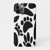 Abstracte Dog Pawprint Case-Mate iPhone Case (Achterkant)