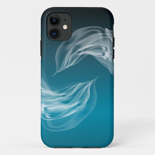 Abstracte Dolfijnen bij het spelen Case-Mate iPhone Case (Achterkant)