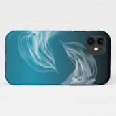 Abstracte Dolfijnen bij het spelen Case-Mate iPhone Case (Achterkant (horizontaal))