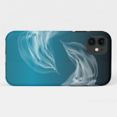 Abstracte Dolfijnen bij het spelen Case-Mate iPhone Case (Achterkant (horizontaal))