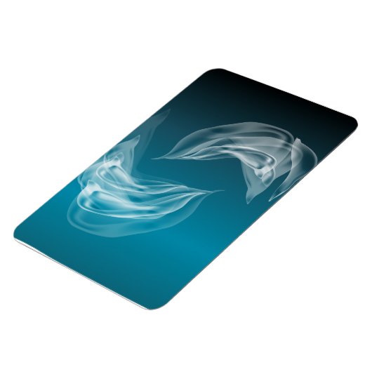 Abstracte Dolfijnen bij het spelen Magneet (Linkerzijde)