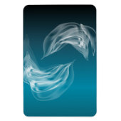 Abstracte Dolfijnen bij het spelen Magneet (Verticaal)