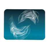 Abstracte Dolfijnen bij het spelen Magneet (Horizontaal)