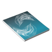 Abstracte Dolfijnen bij het spelen Notitieblok (Schuin)