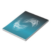 Abstracte Dolfijnen bij het spelen Notitieblok (Linkerzijde)