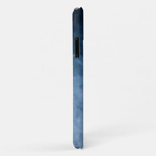 Abstracte donkerblauwe foto Case-Mate iPhone case (Achterkant/rechts)