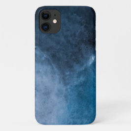 Abstracte donkerblauwe foto Case-Mate iPhone case