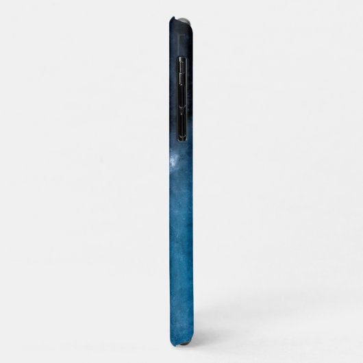 Abstracte donkerblauwe foto Case-Mate iPhone case (Achterkant/links)