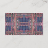 abstracte donkere deur visitekaartje (Achterkant)