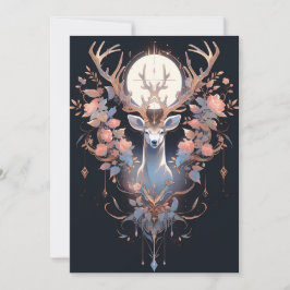 Abstracte donkere kerst Kaarten