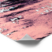 Abstracte, donkergrijze en roze achtergrond wi poster (Hoek)