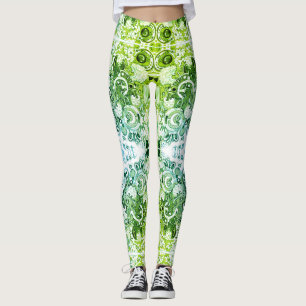 Abstracte doodle Art Leggings