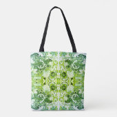 Abstracte Doodle Kunst Tote Bag (Achterkant)