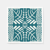 abstracte doodle modern servet (Voorkant)