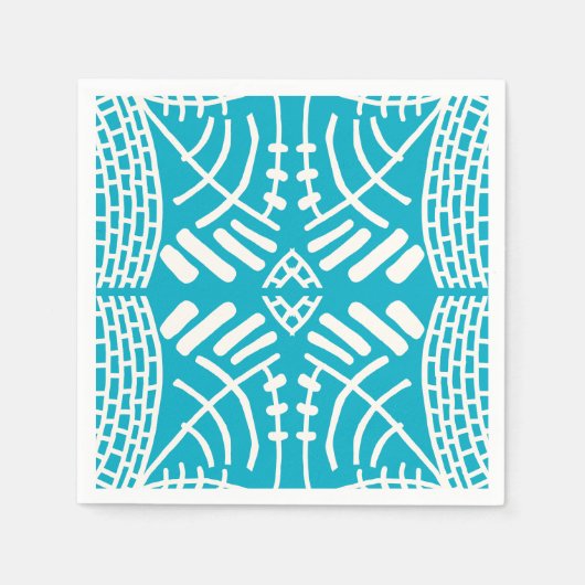 abstracte doodle modern servet (Voorkant)