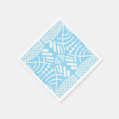 abstracte doodle modern servet (Hoek)