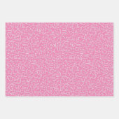 Abstracte Doodles Lines Inpakpapier Vel (Voorkant 2)