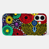 Abstracte dot art 1 Case-Mate iPhone case (Achterkant (horizontaal))
