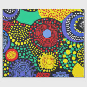 Abstracte dot art 3 cadeaupapier (Vlak)