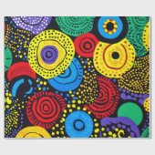 Abstracte dot art 4 cadeaupapier (Vlak)