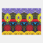 Abstracte dot art 4 inpakpapier vel (Voorkant 2)