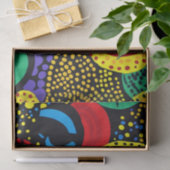 Abstracte dot art 4 tissuepapier (Geschenk)