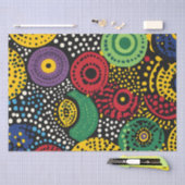 Abstracte dot art 8 tissuepapier (Craft)