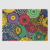 Abstracte dot art 8 tissuepapier (Voorkant)