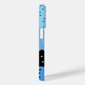 Abstracte Dotty Blue Circles Case-Mate iPhone Case (Achterkant / Rechts)