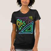 Abstracte Draag kunst T-shirt (Voorkant)