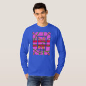 Abstracte draagbare kunst - t-shirt (Voorkant volledig)