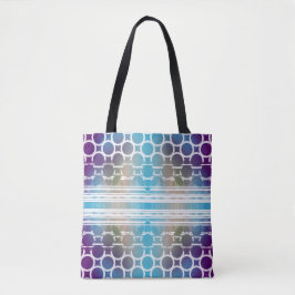 Abstracte draagtas, schoudertas, shoppingtas tote bag