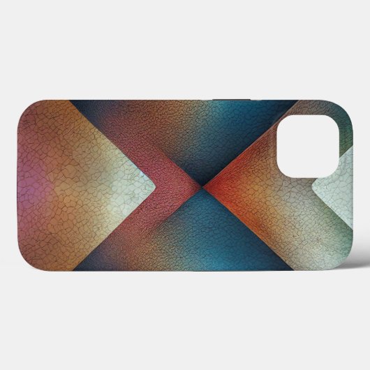 abstracte draagtas voor telefoongesprekken Case-Mate iPhone case (Achterkant (horizontaal))