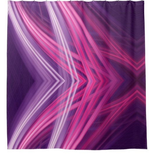 abstracte draai douchegordijn (Voorkant)