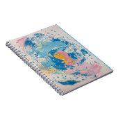 Abstracte draai notitieboek (Rechterzijde)