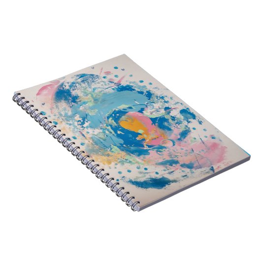 Abstracte draai notitieboek (Rechterzijde)