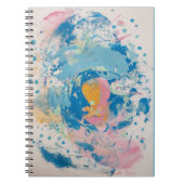 Abstracte draai notitieboek (Voorkant)