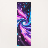 Abstracte Draaikolk Vloeibare Wervelwind Yoga Mat (Voorkant)