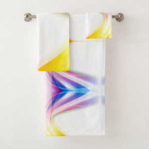Abstracte draden 1 bad handdoek