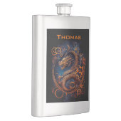 Abstracte Dragon Flask Flacon (Rechts)